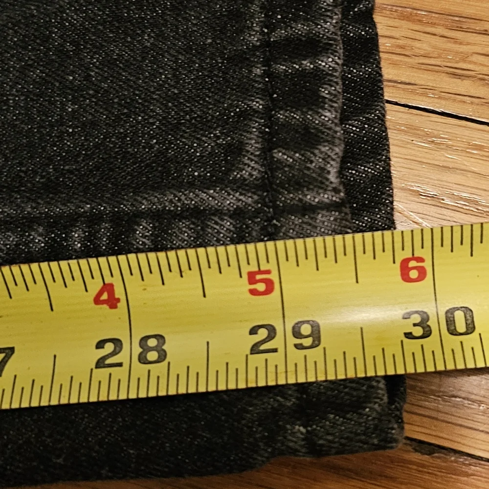 Levis Silver Tab Stay Loose Women's 28x30 Regular 16 Black Jeans